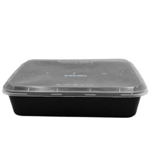 ΣΚΕΥΟΣ MICROWAVE 1200cc (23Χ18Χ4,5) ΜΑΥΡΟ ΜΕ ΚΑΠΑΚΙ (50 ΤΜΧ)